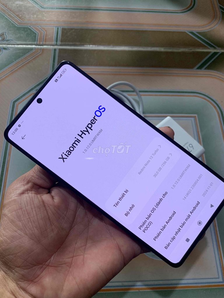 Redmi 12Turbo 12/256 như mới, bán hoặc GL
