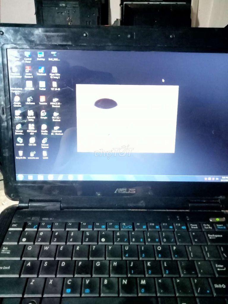 ASUS  Windows 7 Đen. Mua bán Laptop tại Huyện Bến Lức Long An được đăng bởi minh lòng  hình 1