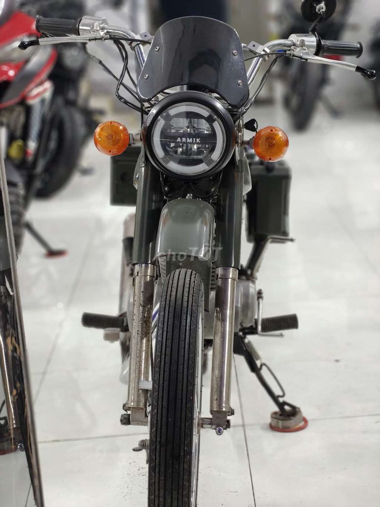 Minsk 125 2 thì Xanh rêu. Mua bán Xe máy tại Huyện Bình Chánh Tp Hồ Chí Minh được đăng bởi Đông Moto Bình chánh  hình 8