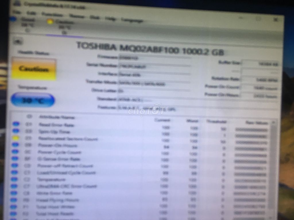 1tb laptop caution sk kém chạy ok