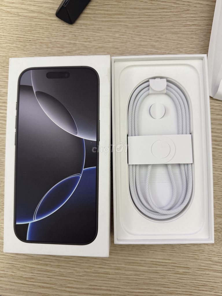 Iphone 16 pro 128g đen lướt full box giá tốt