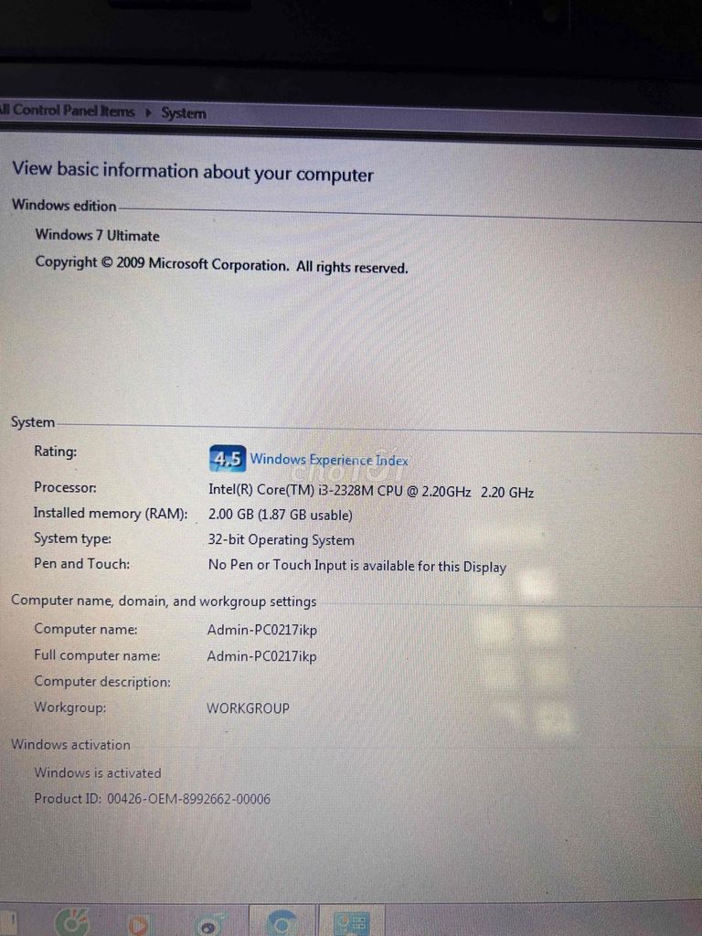 Dell Inspiron i3 17 inch 2GB/80GB. Mua bán Laptop tại Quận Tân Phú Tp Hồ Chí Minh được đăng bởi Anh Vu hình 1