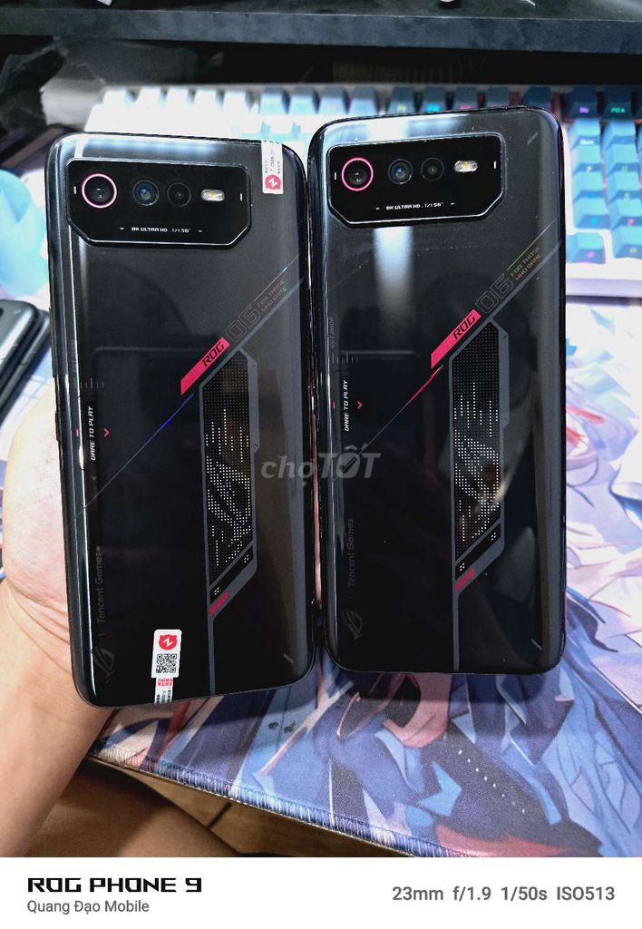 ROG Phone 6 bản 12GB 256GB Đen 97-98%. Mua bán Điện thoại tại Quận Hà Đông Hà Nội được đăng bởi Đạo Nguyễn hình 1