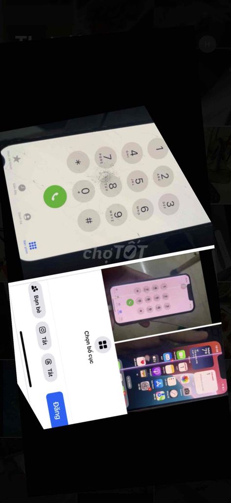 Màn zin iphone 14 pro bầmbểkính 13 mini sọc 1 tia. Mua bán Linh kiện (RAM, Card...) tại Quận Tân Phú Tp Hồ Chí Minh được đăng bởi Trương Hiệp hình 1