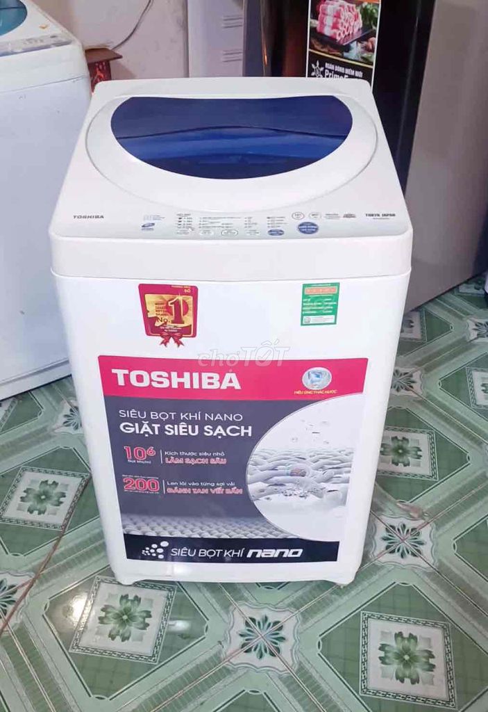 Máy giặt Toshiba 7kg Trắng Giặt sấy khô. Mua bán Máy giặt tại Thành phố Biên Hòa Đồng Nai được đăng bởi nguyễn trang hình 1