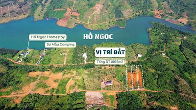 Đi nước ngoài cần bán đất có Thổ Cư view Hồ Ngọc Lộc Tân