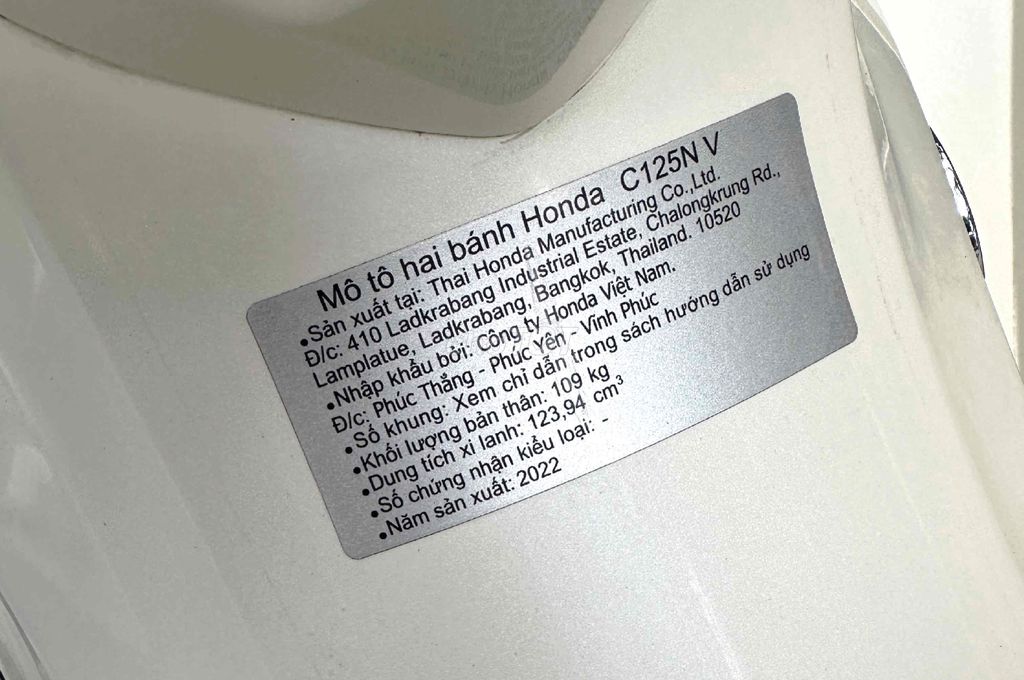 HONDA Super CUB 125 Thailand Màu HOT. Mua bán Xe máy tại Quận Tân Bình Tp Hồ Chí Minh được đăng bởi MR Đàm MOTOCAR hình 6