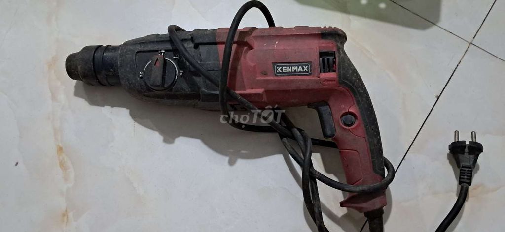 MÁY KHOAN ĐỤC BÊ TÔNG KENMAX 3 CHƯC NĂNG ĐIỆN 220V