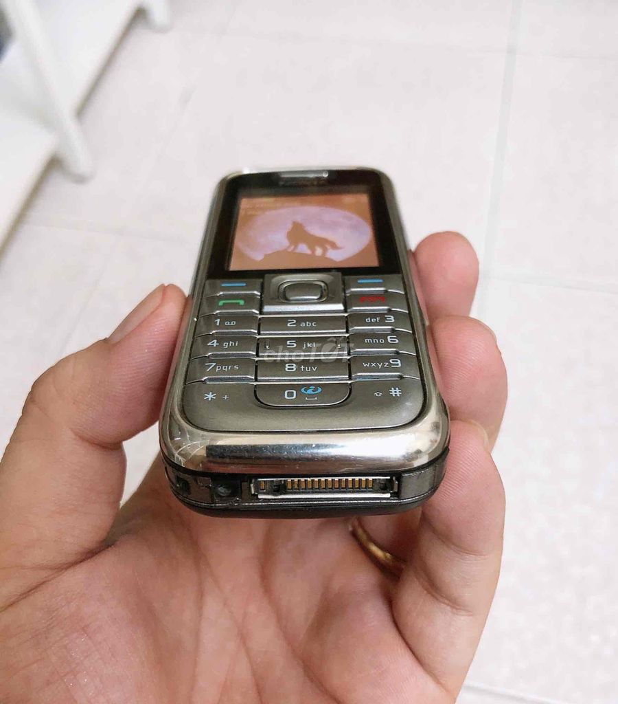 Nokia 6233 nghe nhạc ấm hay, kèm thẻ & pin sạc