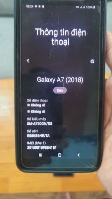 Samsung a7 2018 (6/64gb) và Redmi note 7 (4/64)