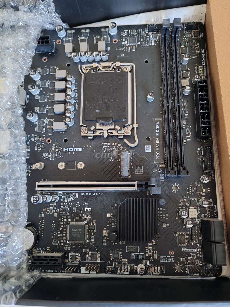 MSI H610M-E. Mua bán Linh kiện (RAM, Card...) tại Quận Tân Bình Tp Hồ Chí Minh được đăng bởi Quốc hình 1