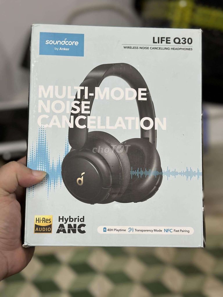 Tai nghe Soundcore Life Q30 Đen. Mua bán Tivi, Âm thanh tại Quận 3 Tp Hồ Chí Minh được đăng bởi Bùi Thị Mỹ Phương hình 1