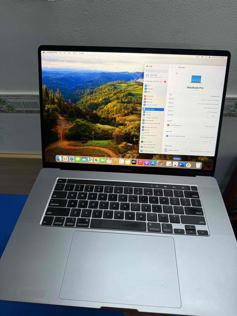 Apple Macbook Pro 2019 i7 16 inch 32GB/512GB Xám. Mua bán Laptop tại Quận Bình Tân Tp Hồ Chí Minh được đăng bởi Dũ hình 1