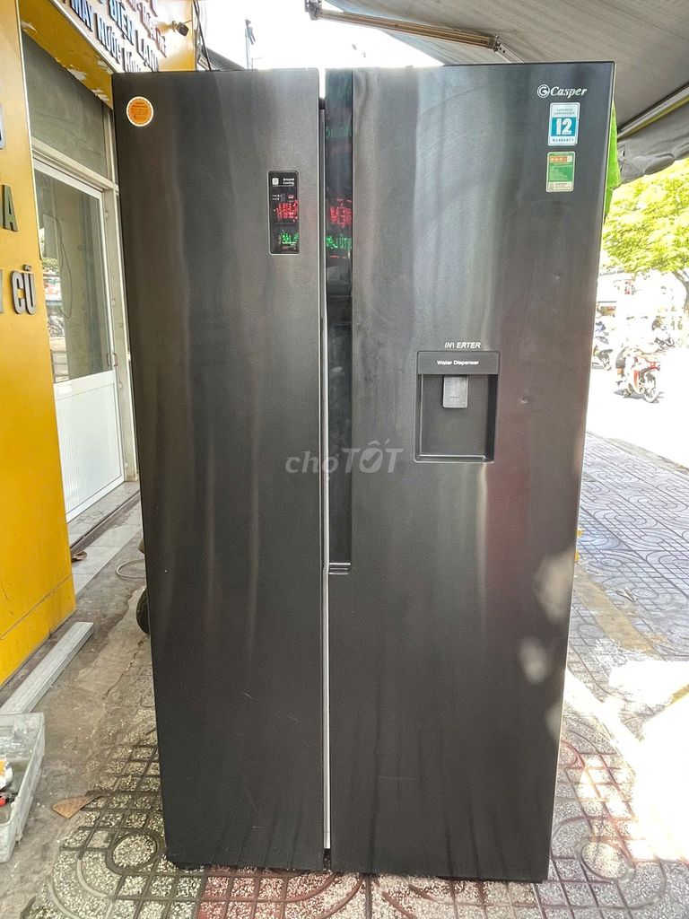 Tủ lạnh Casper 551L Inverter ZIN Lướt Date 2024. Mua bán Tủ lạnh tại Quận 3 Tp Hồ Chí Minh được đăng bởi QUANG PHÁT hình 1
