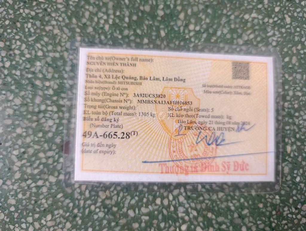 2015 1.2 MT - 170000 km. Mua bán Ô tô tại Huyện Bảo Lâm Lâm Đồng được đăng bởi Nguyễn Hiền Thành hình 2