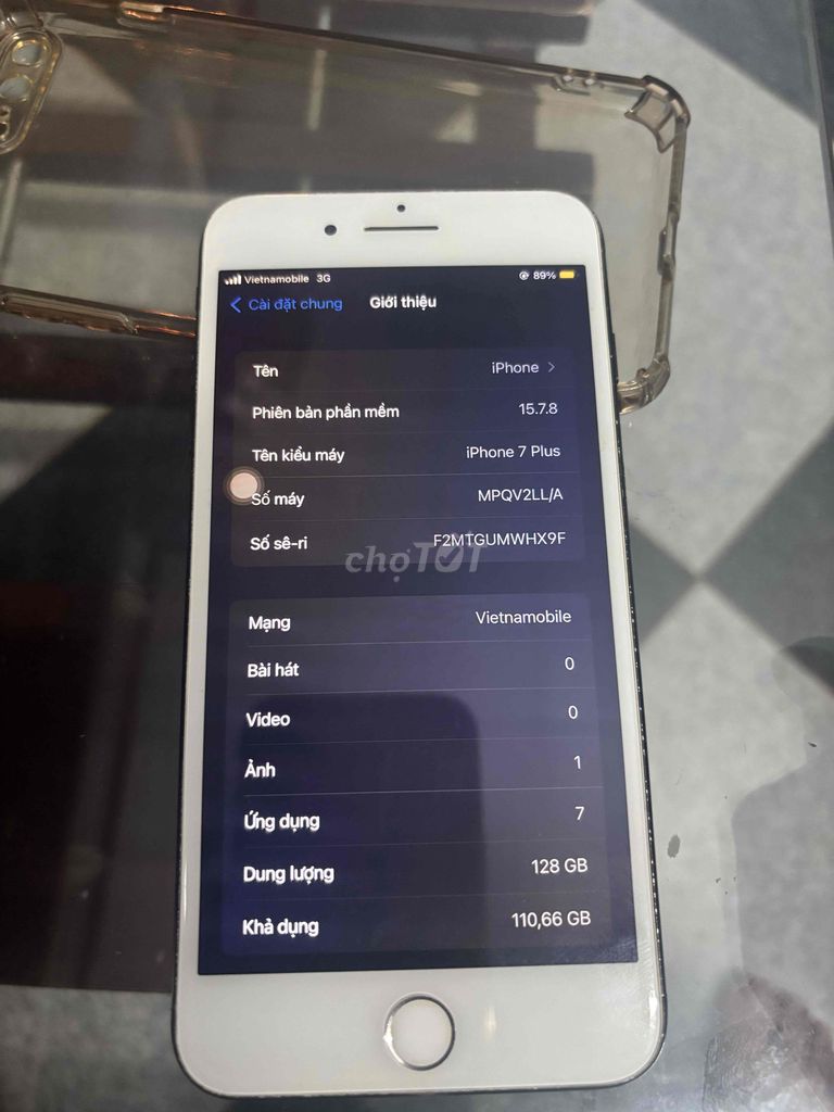 Apple iPhone 7 Plus 128GB. Mua bán Điện thoại tại Quận Sơn Trà Đà Nẵng được đăng bởi Chánh Quy hình 1