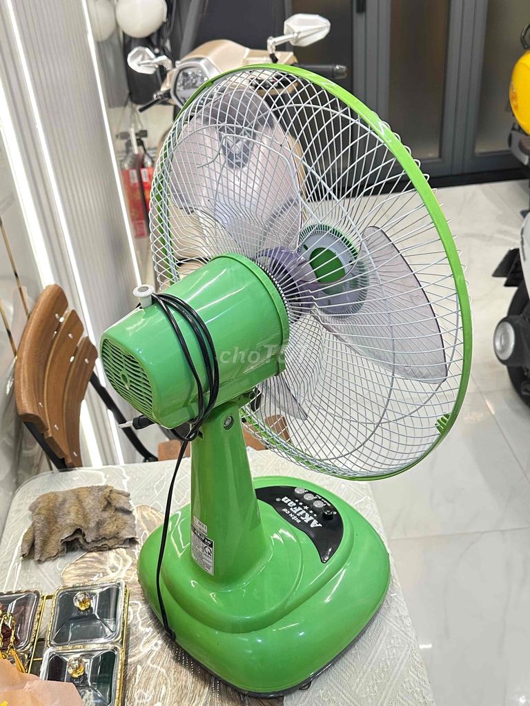 Quạt điện AKiFan B41 Xanh lá. Mua bán Quạt tại Quận Phú Nhuận Tp Hồ Chí Minh được đăng bởi Quân Lê hình 1