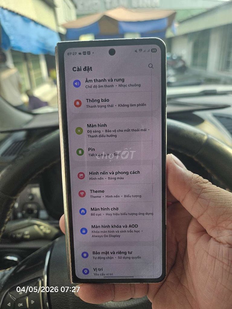 Samsung Galaxy Z Fold 4 8.256. Mua bán Điện thoại tại Thành phố Thủ Đức Tp Hồ Chí Minh được đăng bởi Kim Bảo Vy hình 1