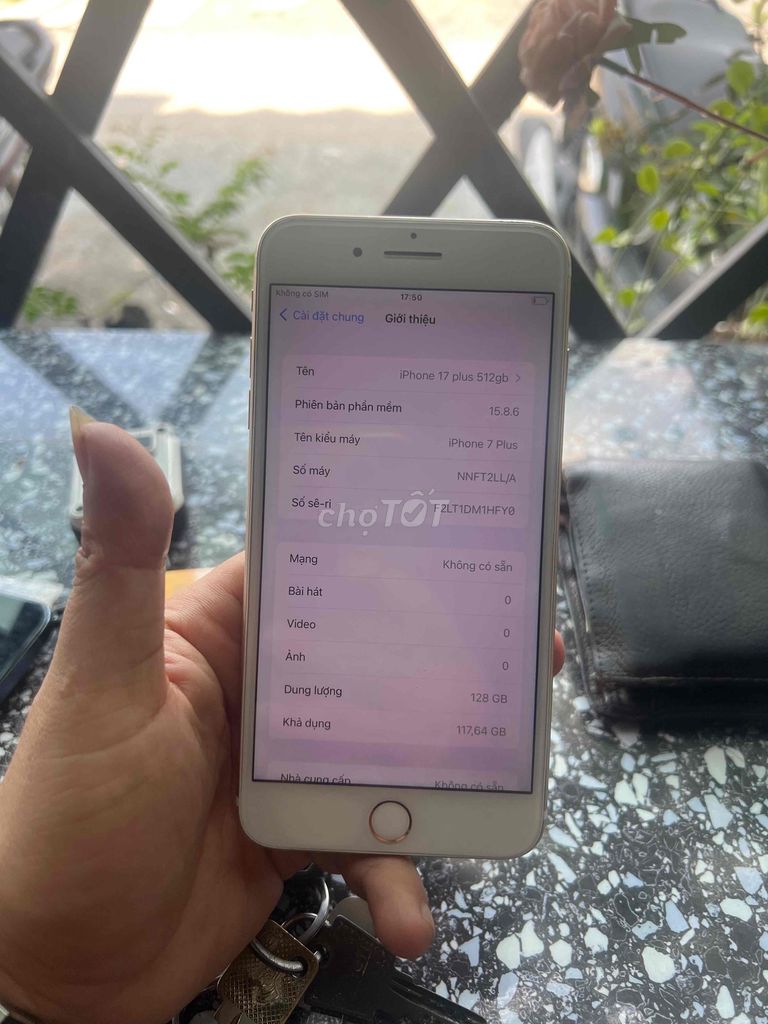 Apple iPhone 7 Plus 128GB Vàng. Mua bán Điện thoại tại Thành phố Thuận An Bình Dương được đăng bởi Trung Apple Ko bán góp hình 1