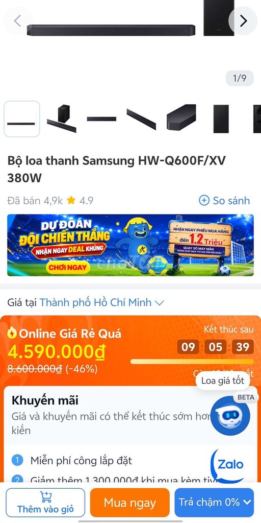 loa q600f pass hoặc gluu loa khác. Mua bán Tivi, Âm thanh tại Quận Lê Chân Hải Phòng được đăng bởi Đinh Nam hình 1