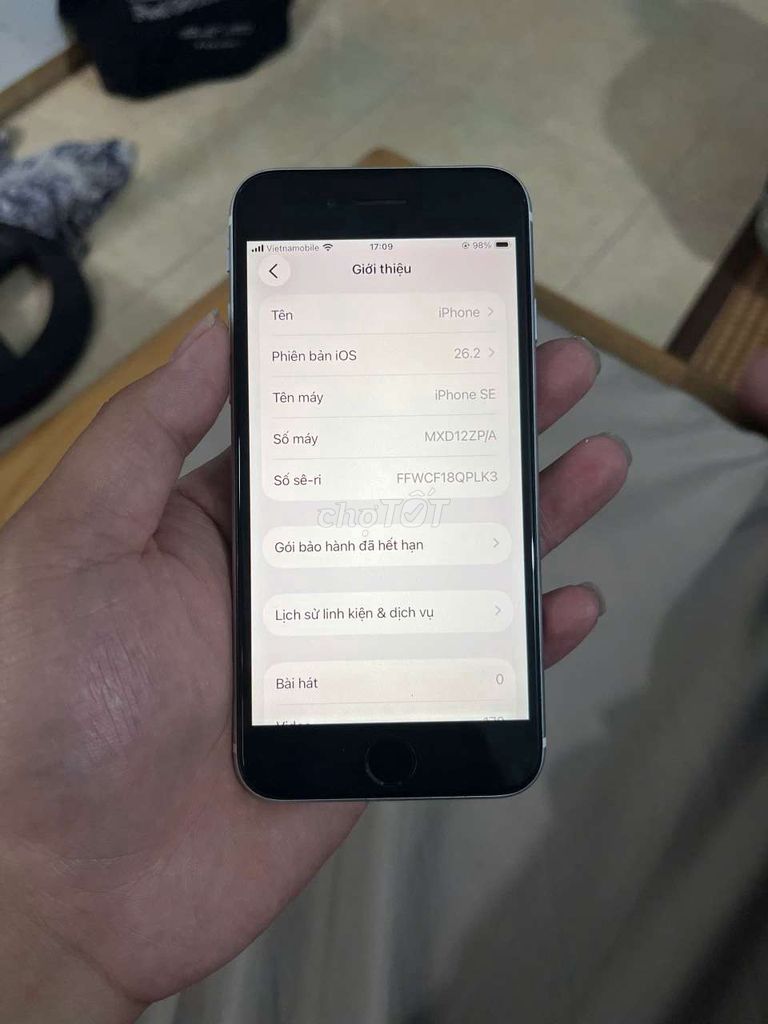 Apple iPhone SE 2020 128GB Bạc. Mua bán Điện thoại tại Quận Cầu Giấy Hà Nội được đăng bởi Tung Anh Nguyen  hình 1