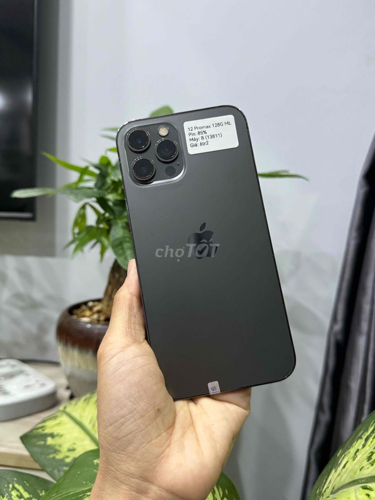 iPhone 12 Pro Max 128G Quốc tế Đen ful thay màn lô. Mua bán Điện thoại tại Huyện Hóc Môn Tp Hồ Chí Minh được đăng bởi Nguyễn Thu hình 1