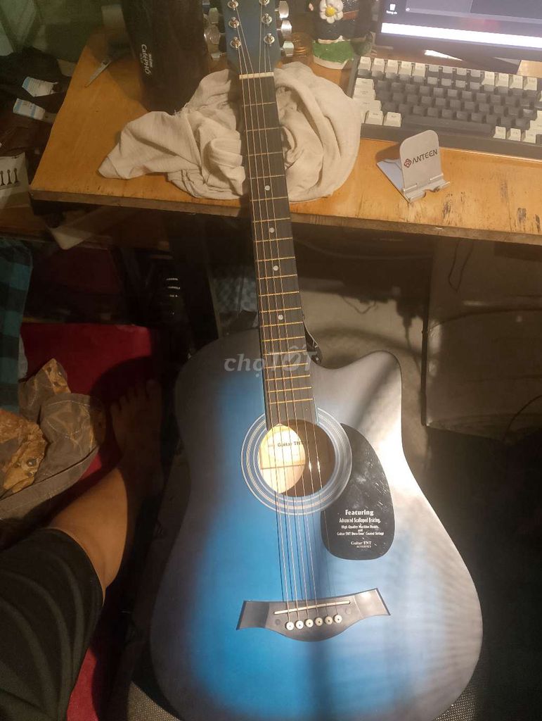 Đàn guitar Xanh đã sử dụng. Mua bán Nhạc cụ tại Thành phố Thuận An Bình Dương được đăng bởi Minh Nguyen hình 1