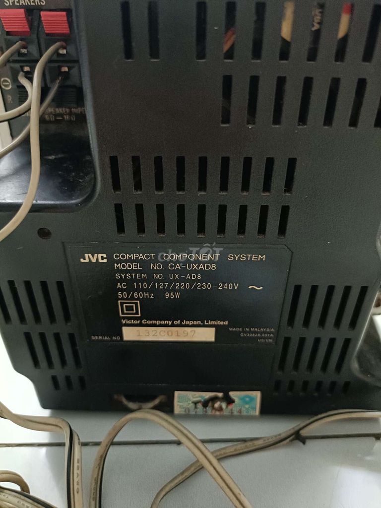 Đầu đĩa JVC ghép loa Sony
