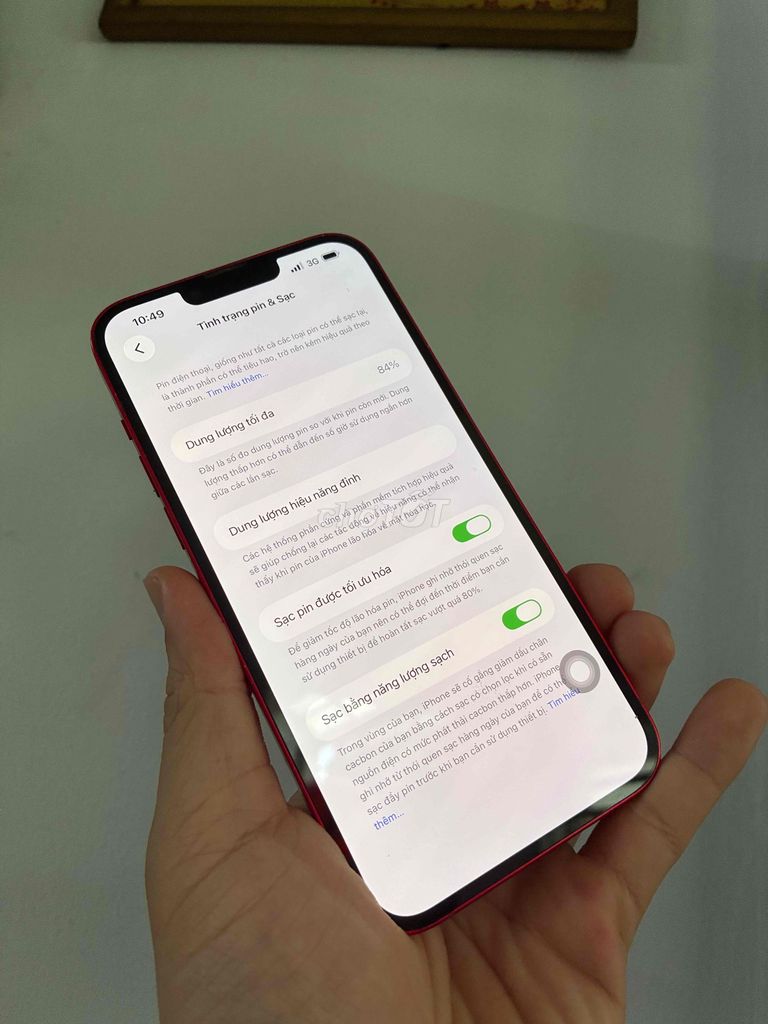 Apple iPhone 14 Plus 128GB Đỏ 98%. Mua bán Điện thoại tại Quận Bình Thạnh Tp Hồ Chí Minh được đăng bởi Lê Dương hình 1