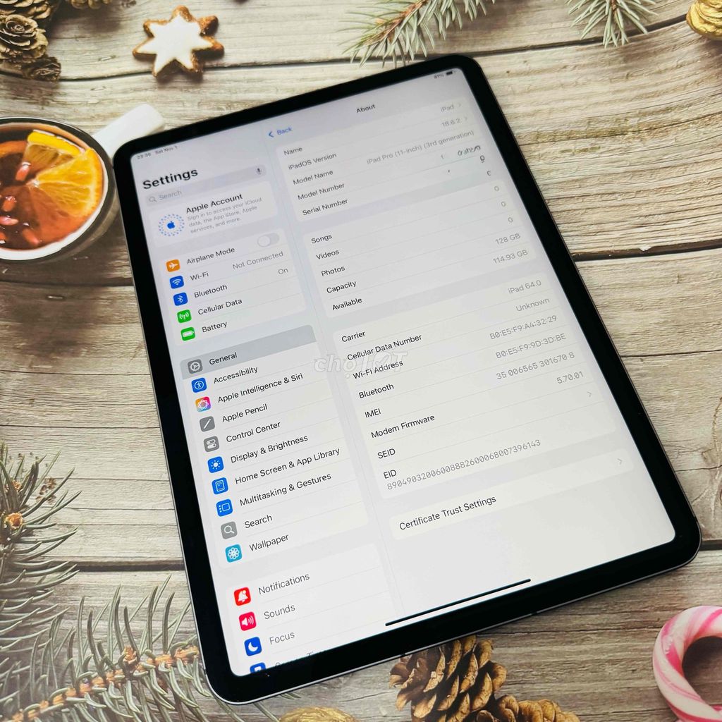 ✨iPad Pro 11 M1 128 5G Zin Chuẩn - Bao Nợ Xấu. Mua bán Máy tính bảng tại Quận Gò Vấp Tp Hồ Chí Minh được đăng bởi Duy Techs hình 1