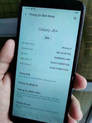 Samsung J6**Pro_32GB Đen Bóng Ram 3GB Zin Pin Trâu. Mua bán Điện thoại tại Quận 6 Tp Hồ Chí Minh được đăng bởi Mua Gọi Trực Tiếp