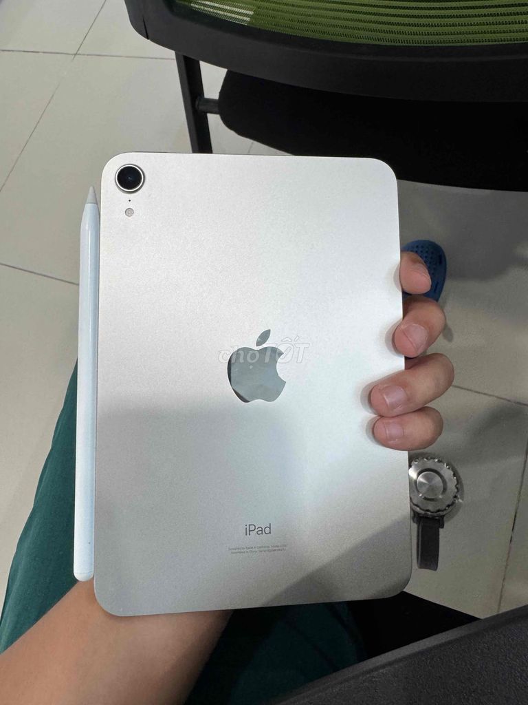 Apple iPad mini 6 Bạc. Mua bán Máy tính bảng tại Quận Ngũ Hành Sơn Đà Nẵng được đăng bởi Nguyễn Tú Tài hình 1