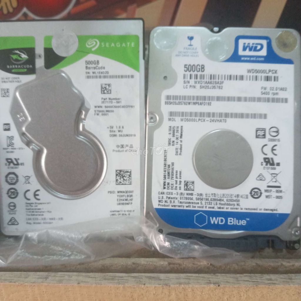 DƯ 76 Ổ LAPTOP HDD 500GB,SỨC KHỎE TỐT