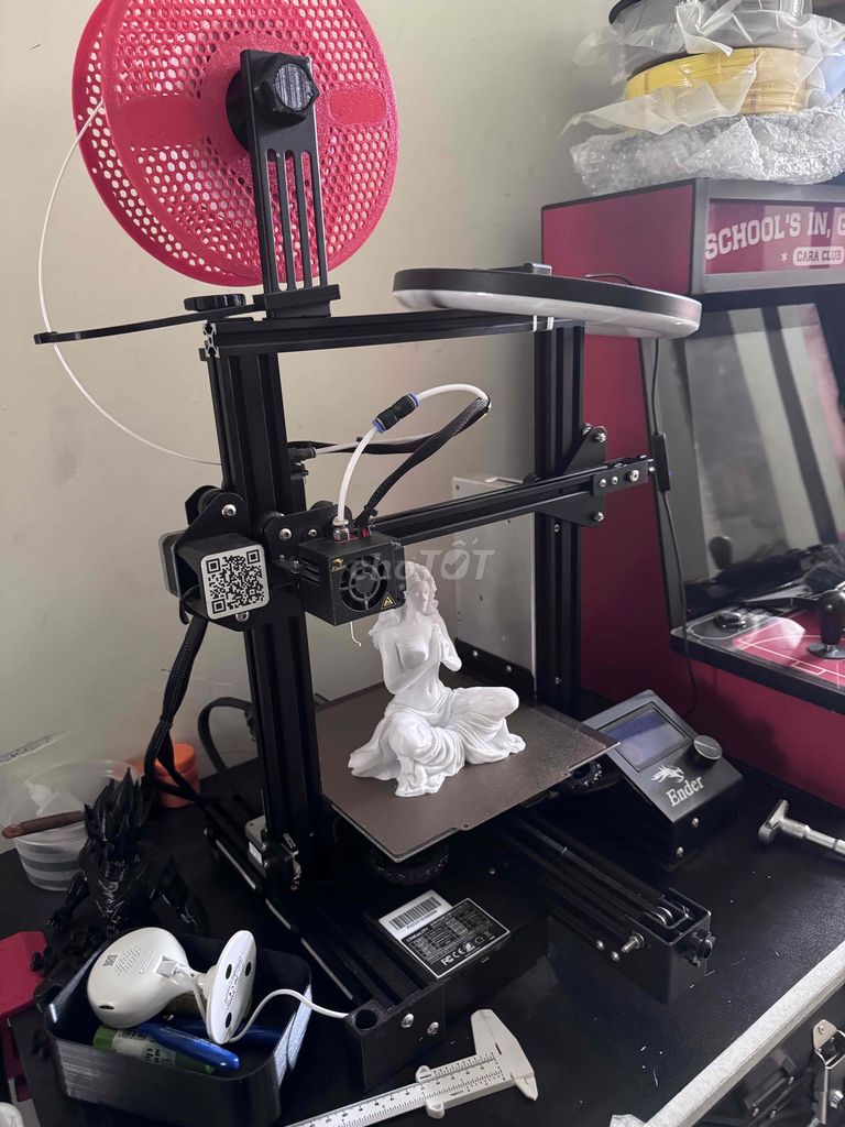Máy in 3D Ender quốc dân hoạt động tốt. Mua bán Đồ dùng văn phòng tại Thành phố Thuận An Bình Dương được đăng bởi Quốc Hưng hình 1