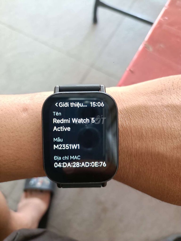 Xiaomi Redmi Watch 5 Active Đen. Mua bán Thiết bị đeo thông minh tại Quận Ninh Kiều Cần Thơ được đăng bởi Thiên Toàn cho thuê nhà  hình 1