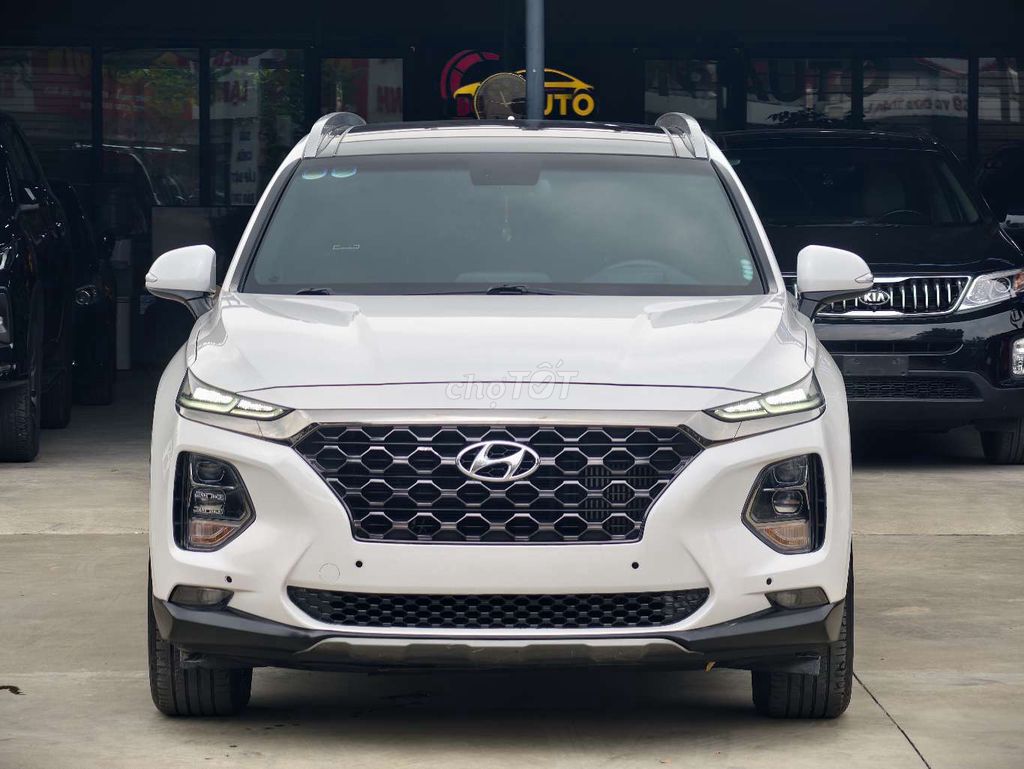 HYUNDAI SANTAFE 2021 DẦU PREMIUM MÀU TRẮNG