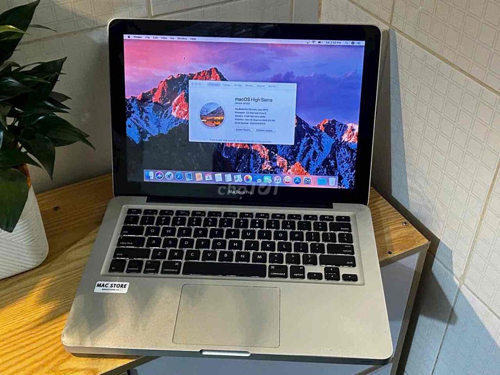 Apple MacBook Pro Bạc. Mua bán Laptop tại Huyện Cái Bè Tiền Giang được đăng bởi Cậu Cả Miền Tây hình 1