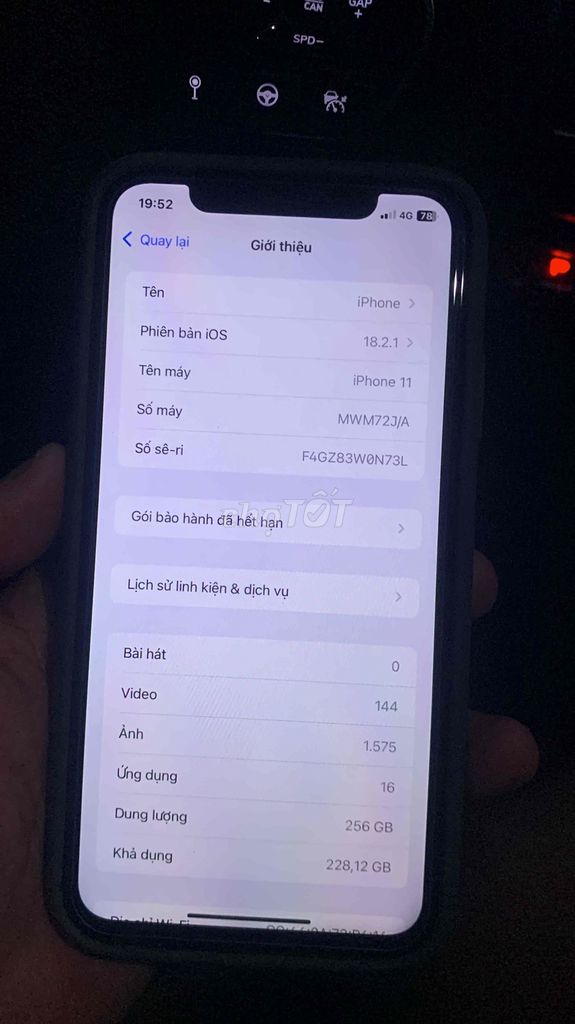 Apple iPhone 11 256GB Xanh Like New. Mua bán Điện thoại tại Huyện Đông Anh Hà Nội được đăng bởi Nguyễn Xuân hình 1