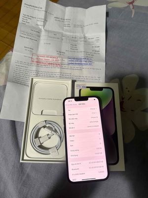 Bán hoặc gl iphone14 fullbook hoá đơn Hoàng Hà