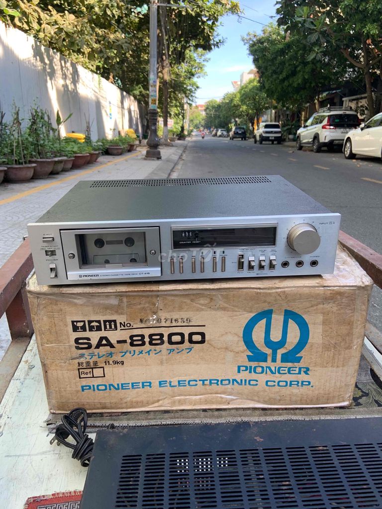 Amply Pioneer SA-8800 Bạc. Mua bán Tivi, Âm thanh tại Quận Sơn Trà Đà Nẵng được đăng bởi Nguyen van Chinh hình 1