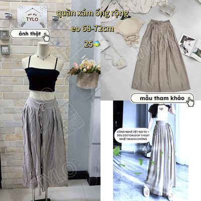 quần xám ống rộng. Mua bán Quần áo tại Quận Bình Tân Tp Hồ Chí Minh được đăng bởi TYLO SHOP