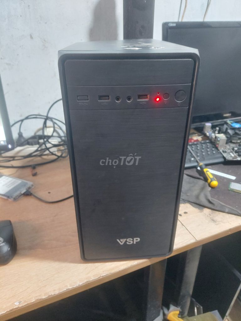 WSP 310 i3 8100 4GB/SSD 120GB Đen. Mua bán Máy tính để bàn tại Quận Bình Tân Tp Hồ Chí Minh được đăng bởi Kung PC hình 1