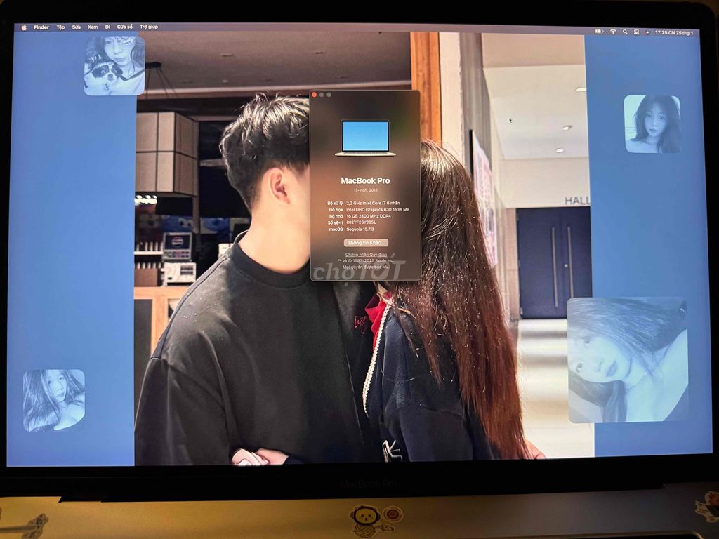 Apple MacBook Pro i7 16GB/256. Mua bán Laptop tại Quận Bình Tân Tp Hồ Chí Minh được đăng bởi Huy Hoàng hình 1