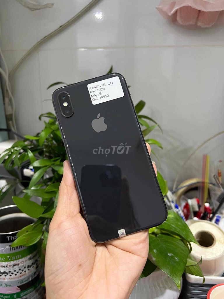 iPhone X 64GB Đen Mất Face ID, thay màn lô. Mua bán Điện thoại tại Huyện Hóc Môn Tp Hồ Chí Minh được đăng bởi Thu hình 1
