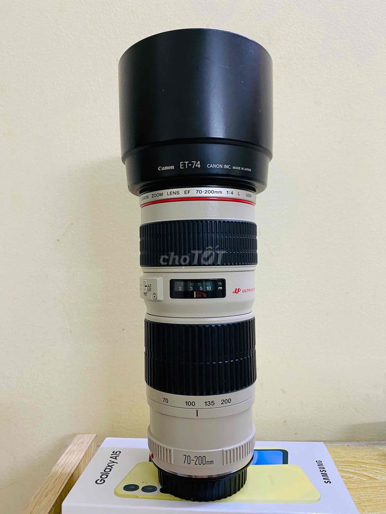 Lens Canon 70-200L F4 còn đẹp