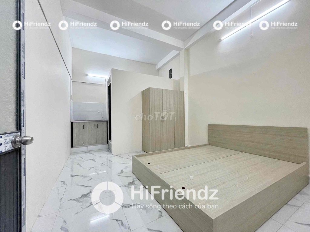 TRỐNG LẠI 2 PHÒNG GIÁ RẺ - FULL NỘI THẤT - NGAY NGÃ TƯ BỐN XÃ