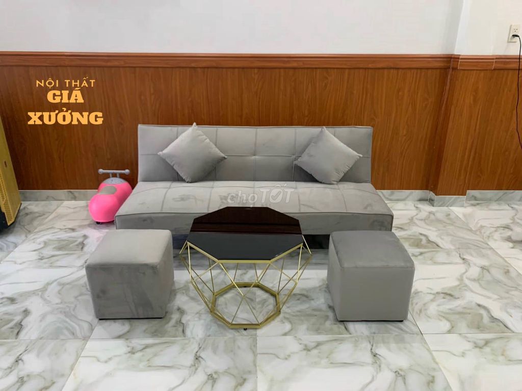 SOFA BED LỚN ----- 1M7 SALE CHỈ CÒN 1150K MỚI =. Mua bán Giường, chăn ga gối nệm tại Huyện Cần Giuộc Long An được đăng bởi Nội thất giá xưởng TL hình 1