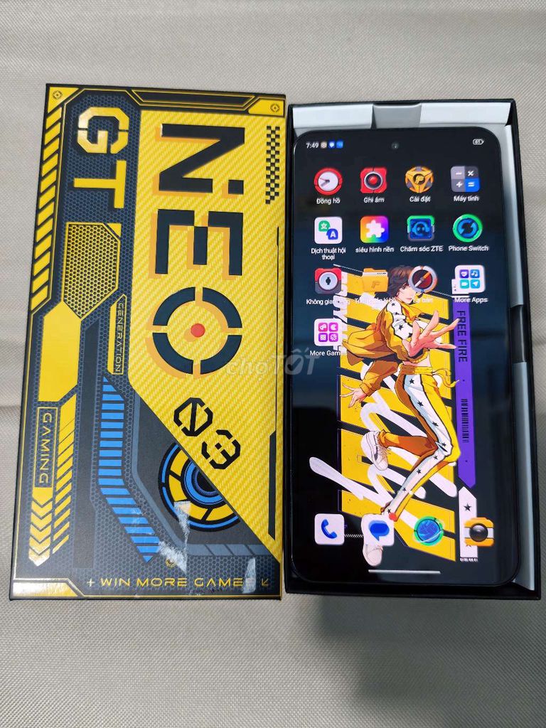 Nubia Neo 3 GT 5G 12GB/256GB fullboxx. Mua bán Điện thoại tại Quận 7 Tp Hồ Chí Minh được đăng bởi Arsenal FC Mobile hình 1