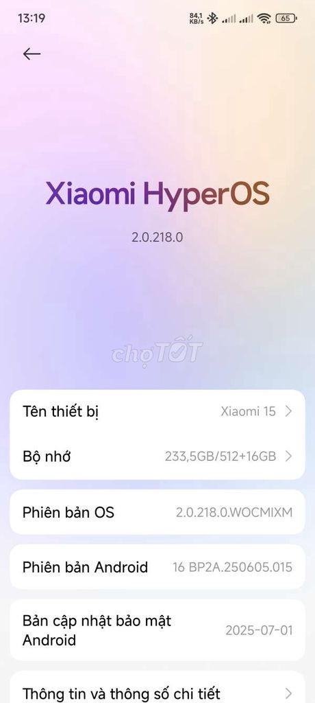 Xiaomi Mi 15 512GB Trắng. Mua bán Điện thoại tại Huyện Quế Võ Bắc Ninh được đăng bởi bình minh hình 1