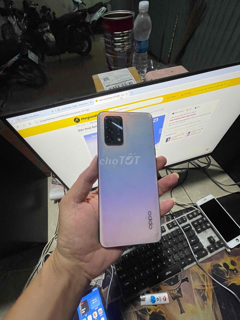Oppo A95 8GB/128GB Nứt kính. Mua bán Điện thoại tại Huyện Châu Thành Kiên Giang được đăng bởi DD Computer TH hình 1